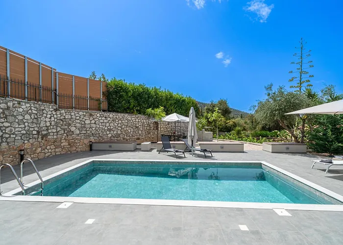 公寓 Legantes Luxury With Shared Pool Makriotika