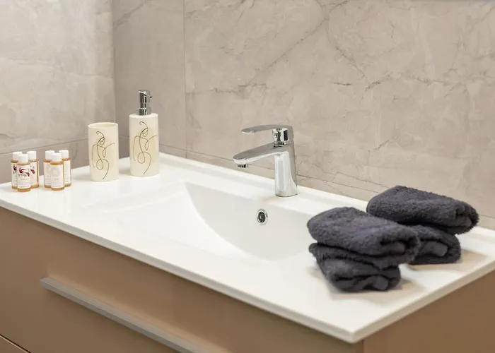 アパート Legantes Luxury With Shared Pool Makriótika